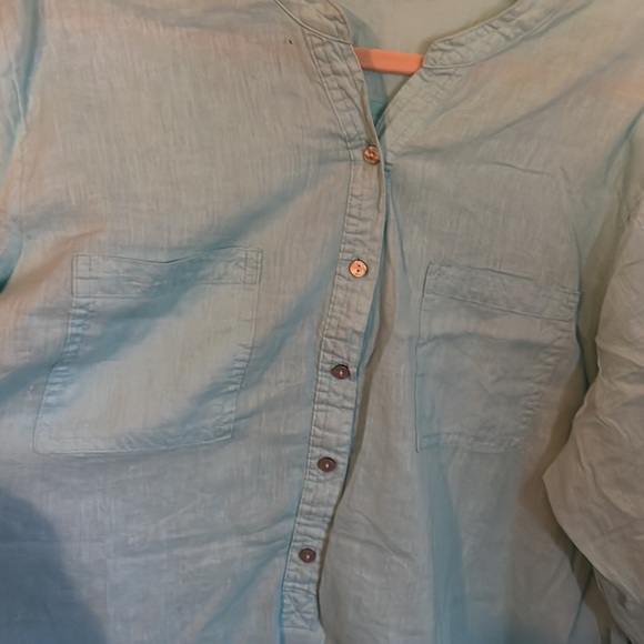 Old Navy tunic top XXL light turquoise - Picture 2 of 4